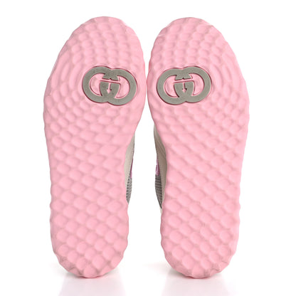 Gucci Dali Soft Calfskin Womens Mac80 Sneakers 38 Off White Grey Sky Light Rose 6 of 9