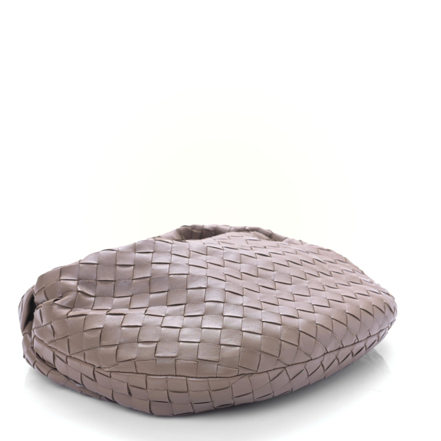 Bottega Veneta Nappa Intrecciato Teen Jodie Hobo Taupe Grey 4 of 9