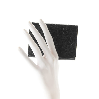 Louis Vuitton Empreinte Business Card Holder Black 2 of 7