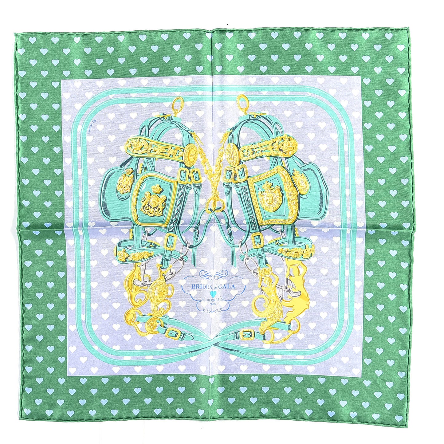 Silk Brides De Gala Love Pocket Square Vert Mousse Mauve Blanc