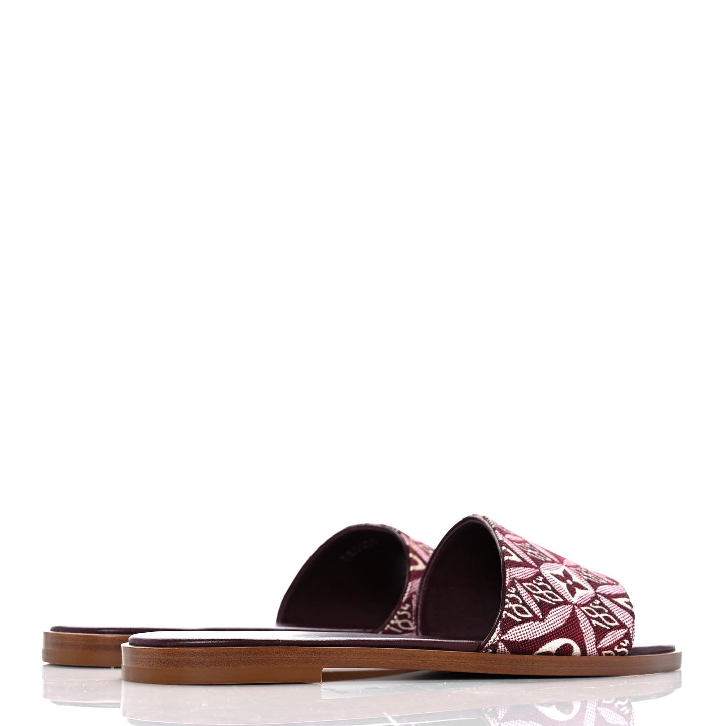 Jacquard Since 1854 Lock It Flat Mule 36 Bordeaux