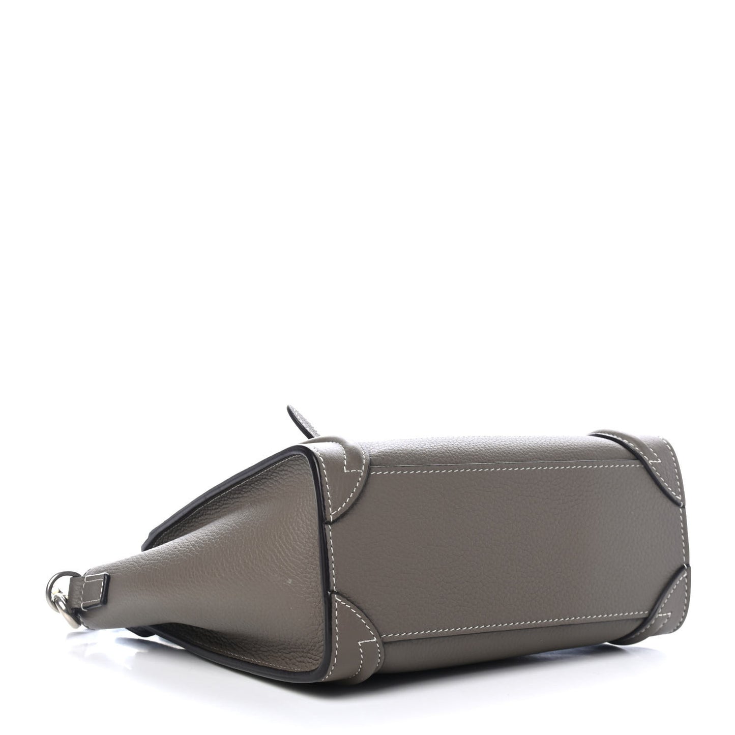 Drummed Calfskin Nano Luggage Souris