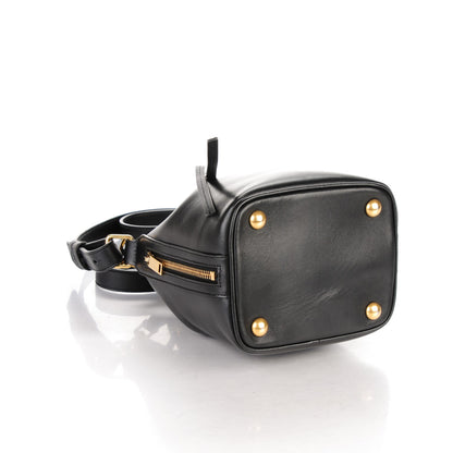 Saint Laurent Calfskin Small Emmanuelle Bucket Bag Black 4 of 9