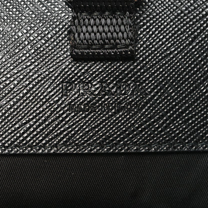 Prada Re-Nylon Saffiano Smartphone Case Crossbody Black 6 of 10