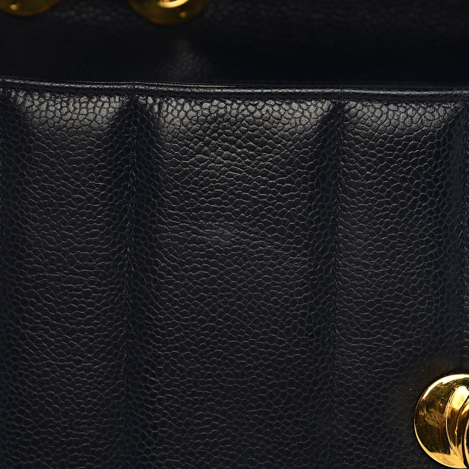 Chanel Caviar Vertical Quilted Jumbo Single Flap Black 15 of 23