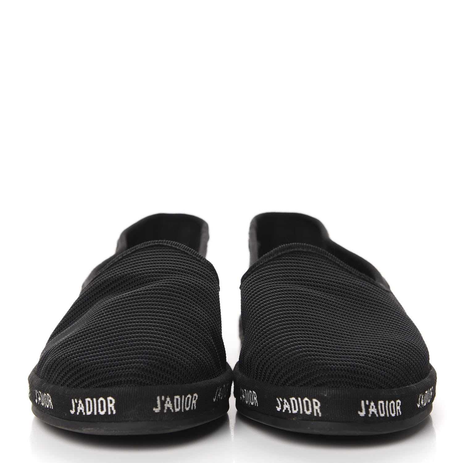 Christian Dior Technical Canvas J'adior Flats 36 Black 2 of 9