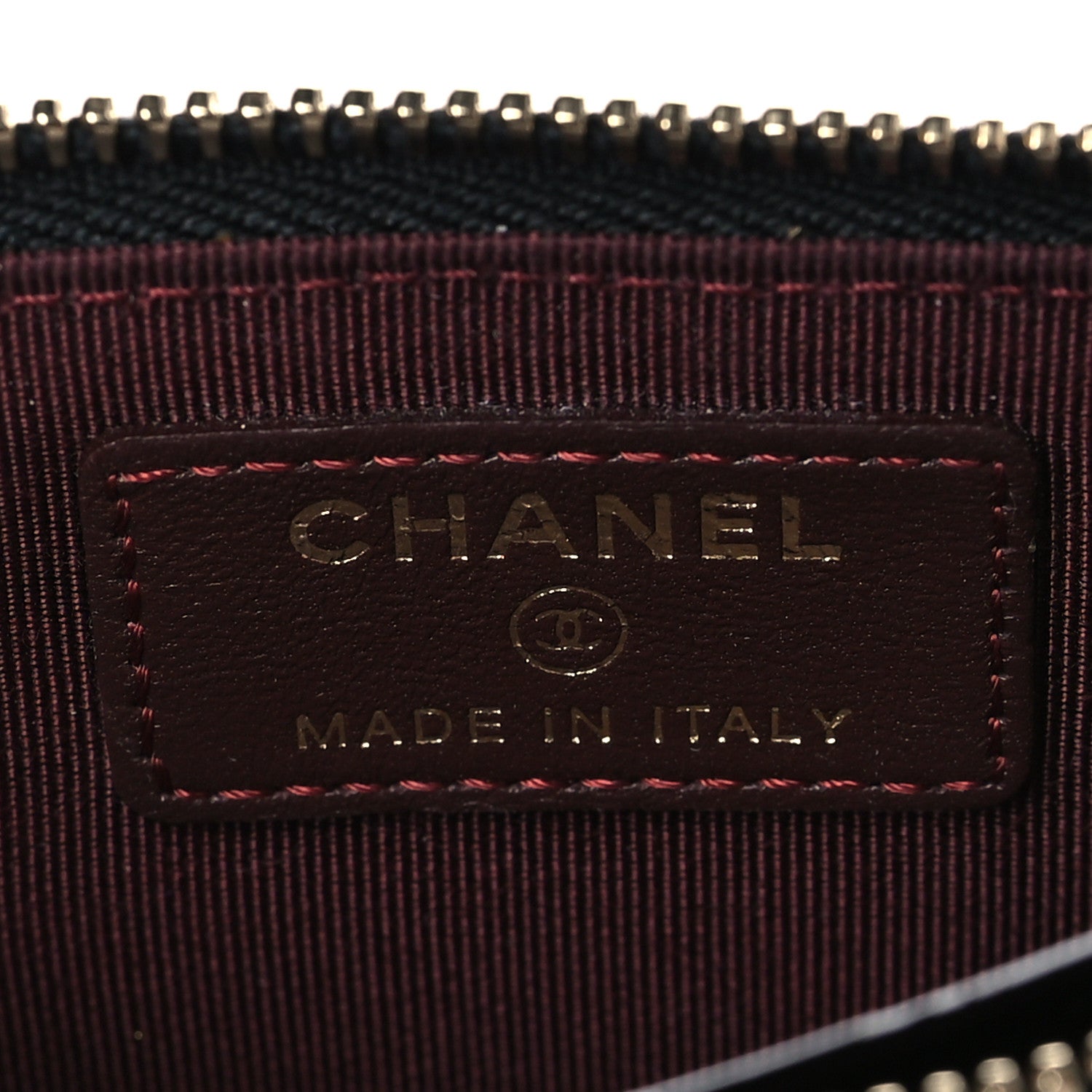Chanel Lambskin Quilted Classic Flat Wallet Pouch Black 6 of 9
