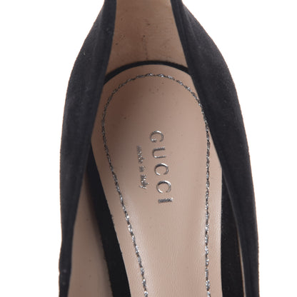 Gucci Suede Dionysus Pumps 38 Black 7 of 8