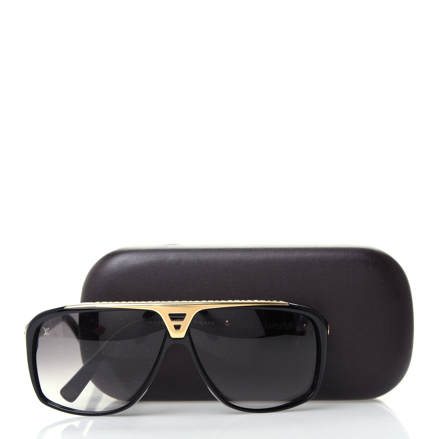 Louis Vuitton Acetate Evidence Sunglasses Z0105W Black 9 of 9
