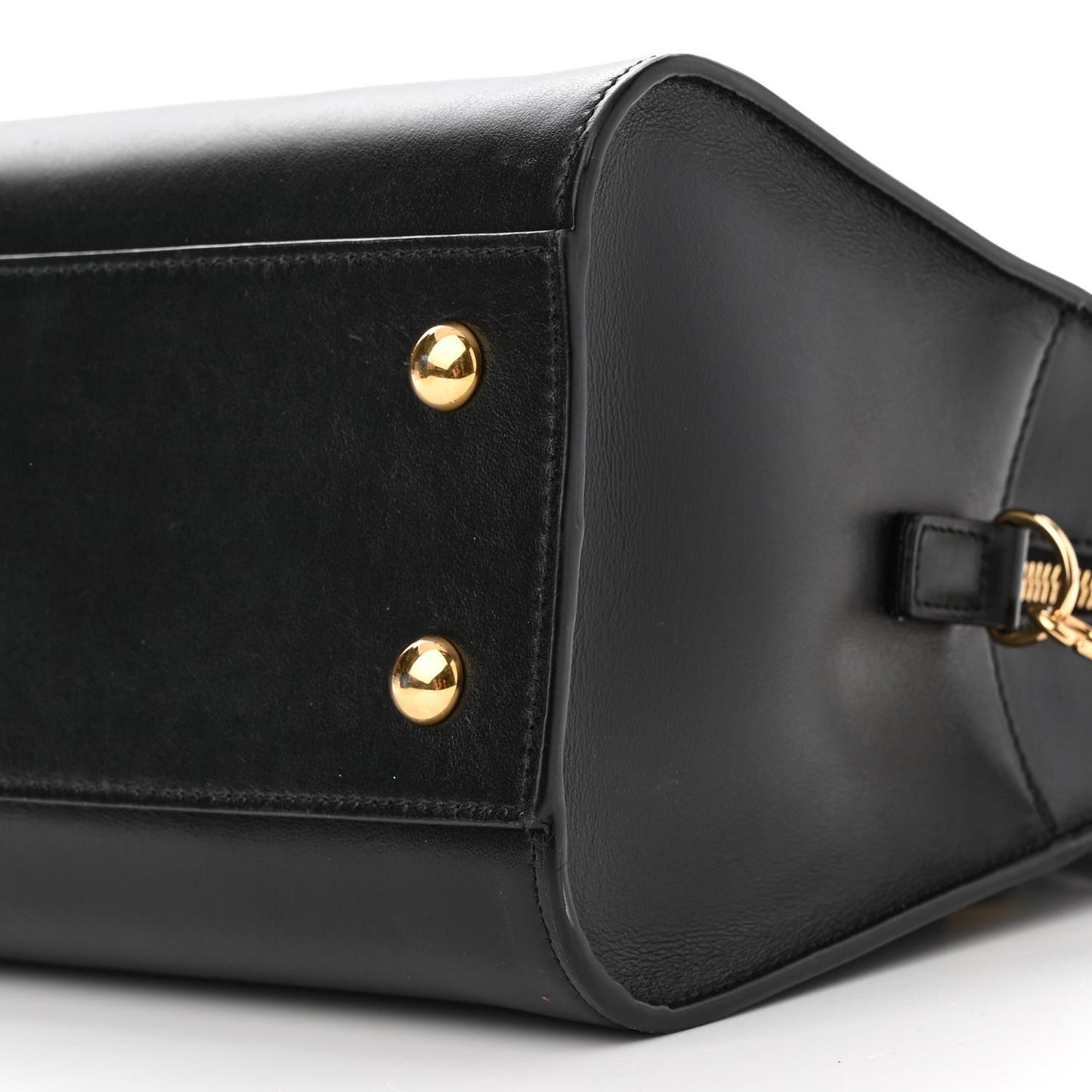 Calfskin Monogram Baby Cabas Black