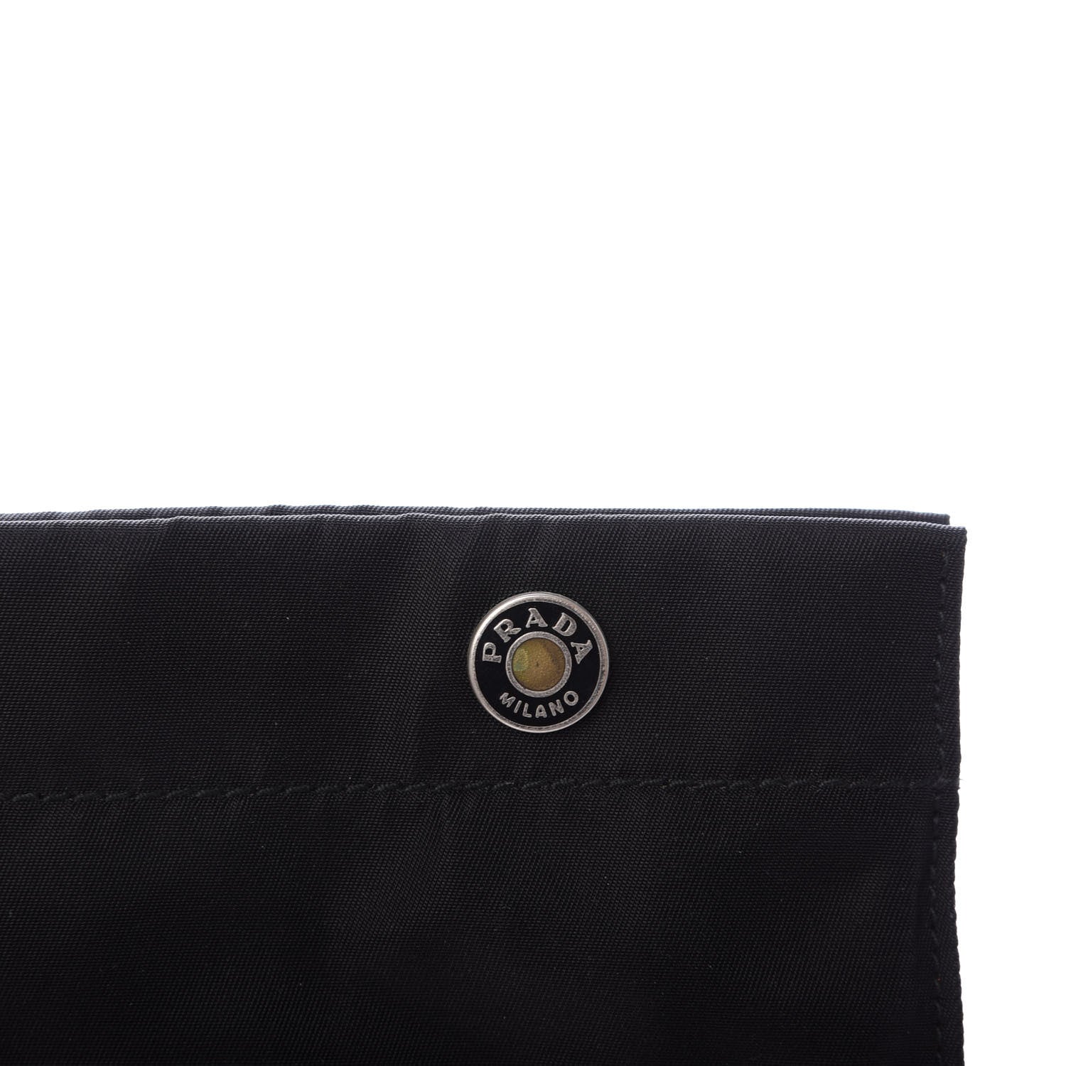 Prada Nylon Vela Cosmetic Pouch Black 8 of 9