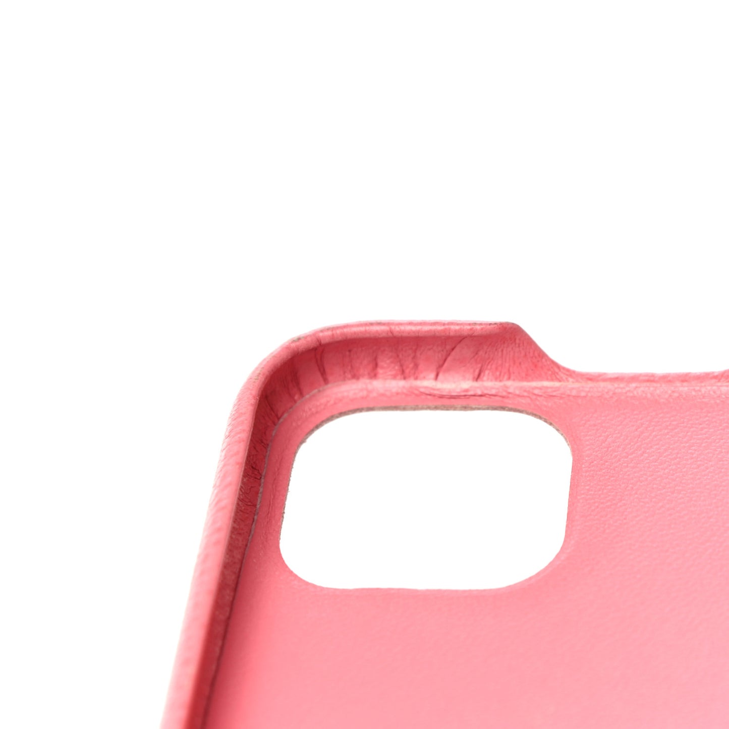 Caviar Quilted iPhone 11 Tech Case Pink