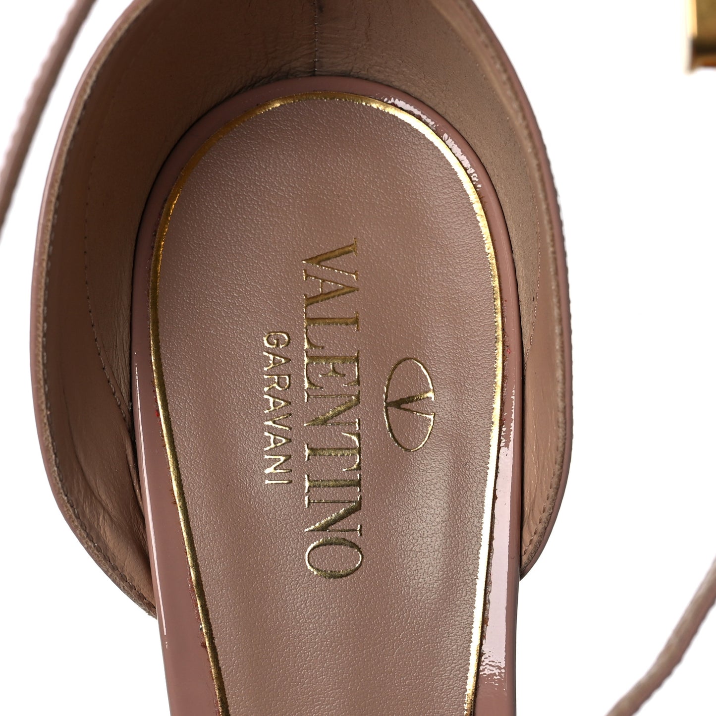 Patent Tan-Go 55/155mm Platform Sandals 39.5 Rose Cannelle