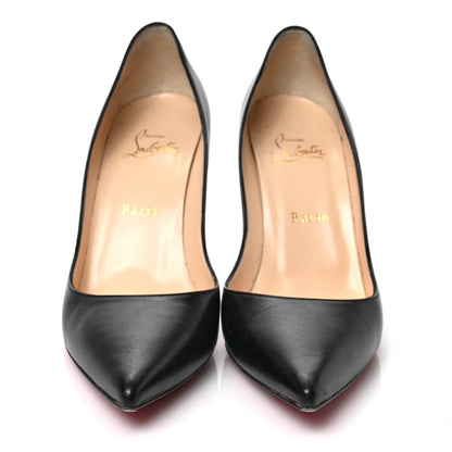 Christian Louboutin Kid Apostrophy 100 Pumps 38.5 Black 2 of 8