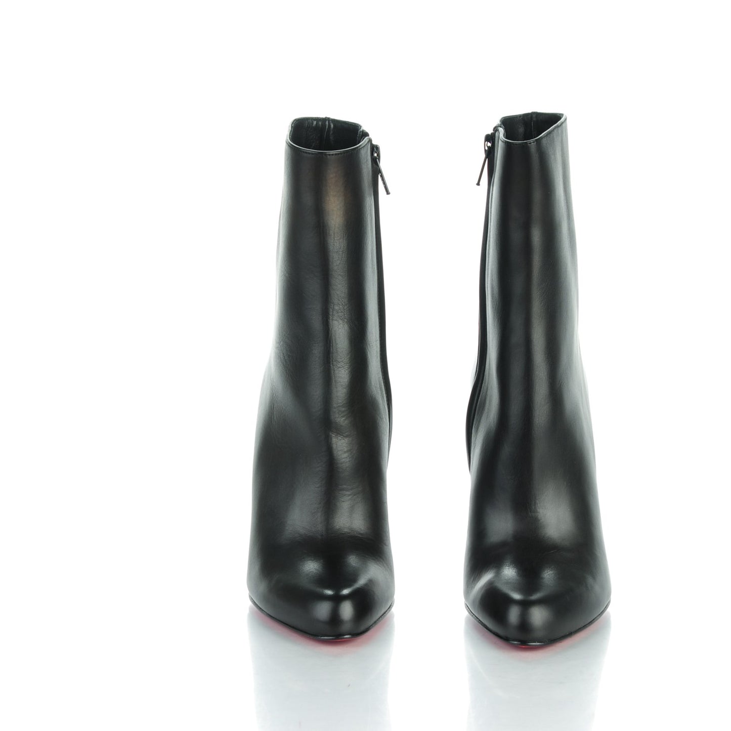 Calfskin 100 Paris Ankle Boots 36 Black