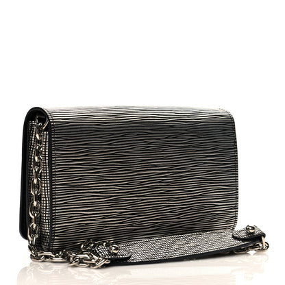 Louis Vuitton Epi Twist Chain Wallet Metal 3 of 9