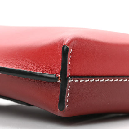 Loewe Smooth Calfskin Gate Pocket Scarlet Burnt Red Tan 8 of 9