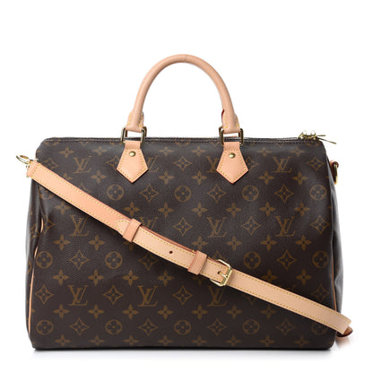 Louis Vuitton Monogram Speedy Bandouliere 35 1 of 10
