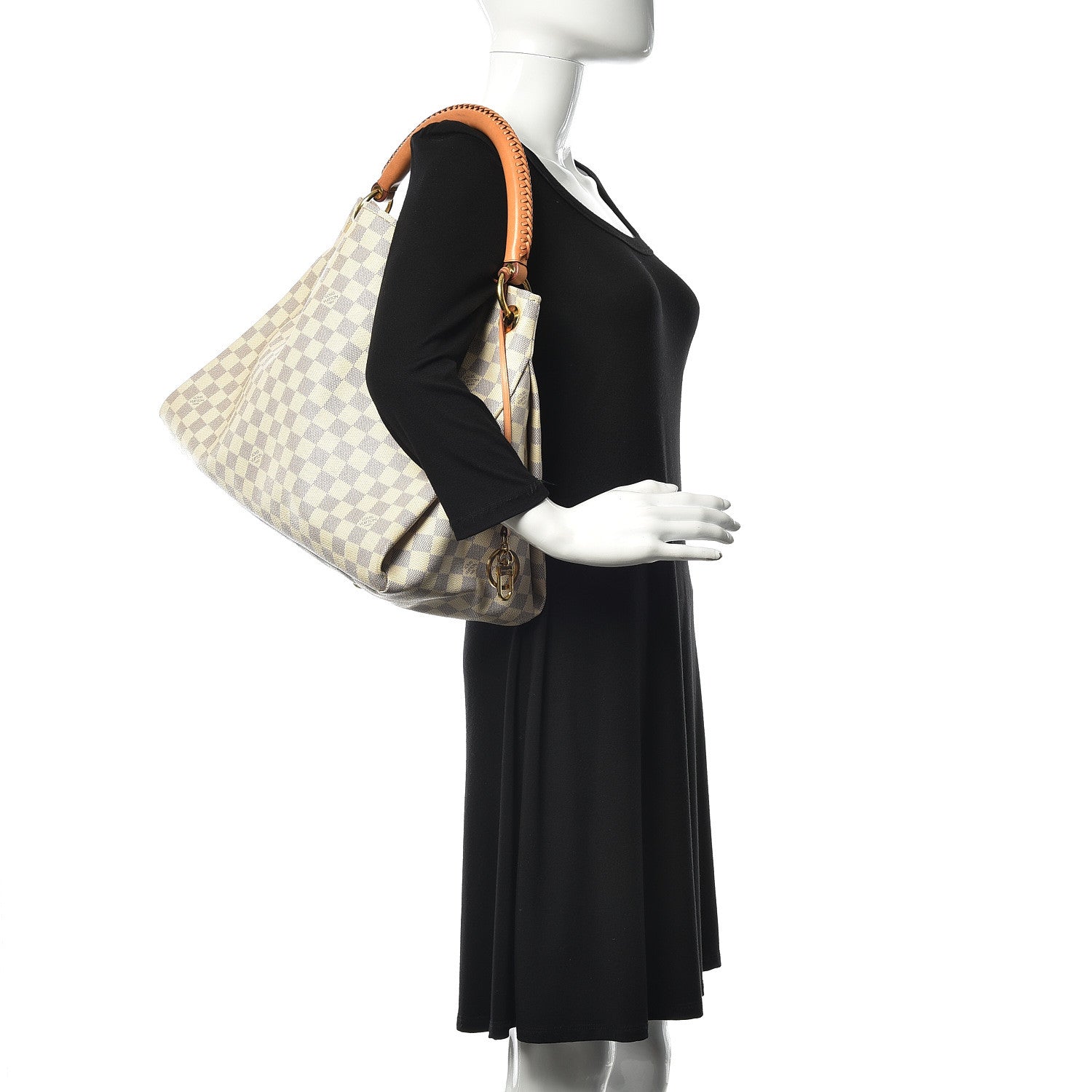 Louis Vuitton Damier Azur Artsy MM 2 of 9