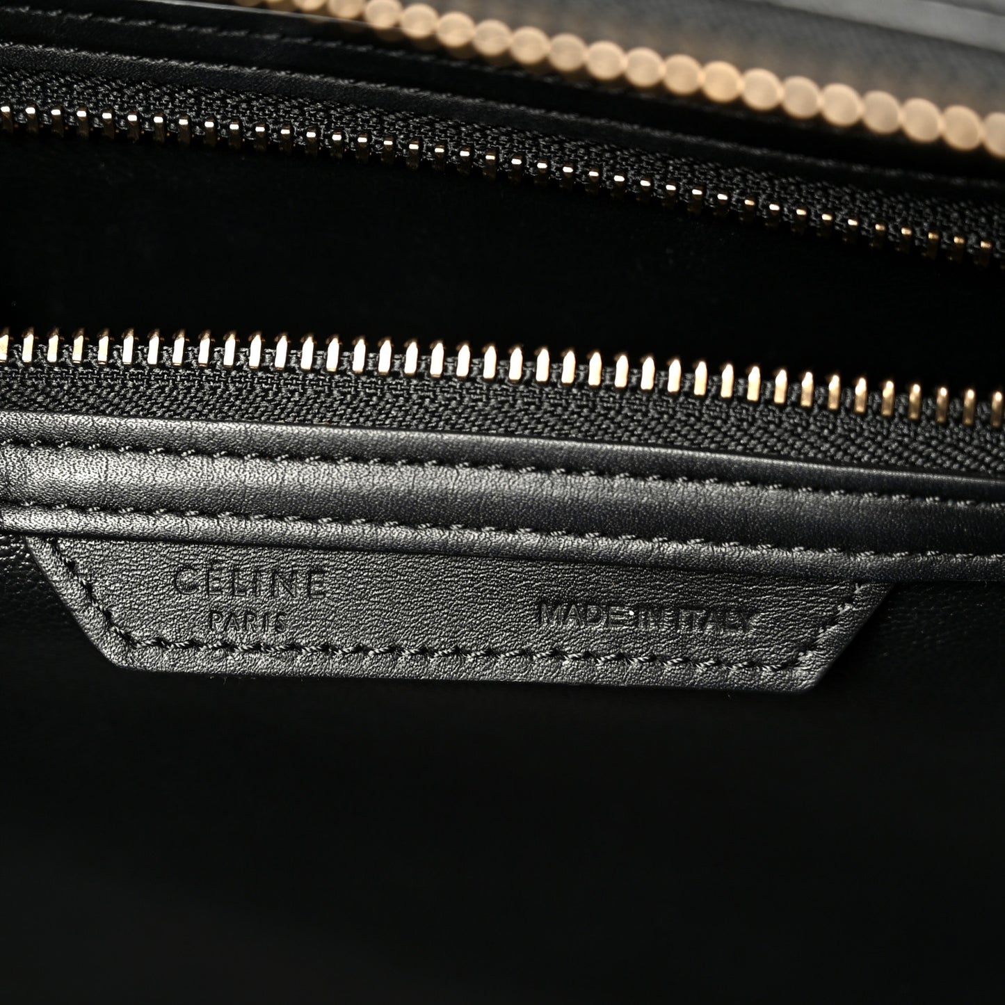 Smooth Calfskin Mini Luggage Black