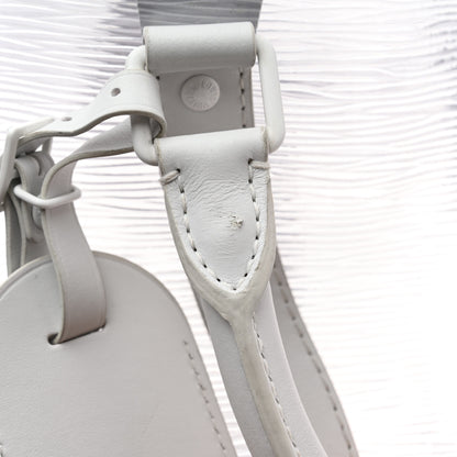 Louis Vuitton PVC Epi Embossed Wavy Keepall Bandouliere 50 White 16 of 16