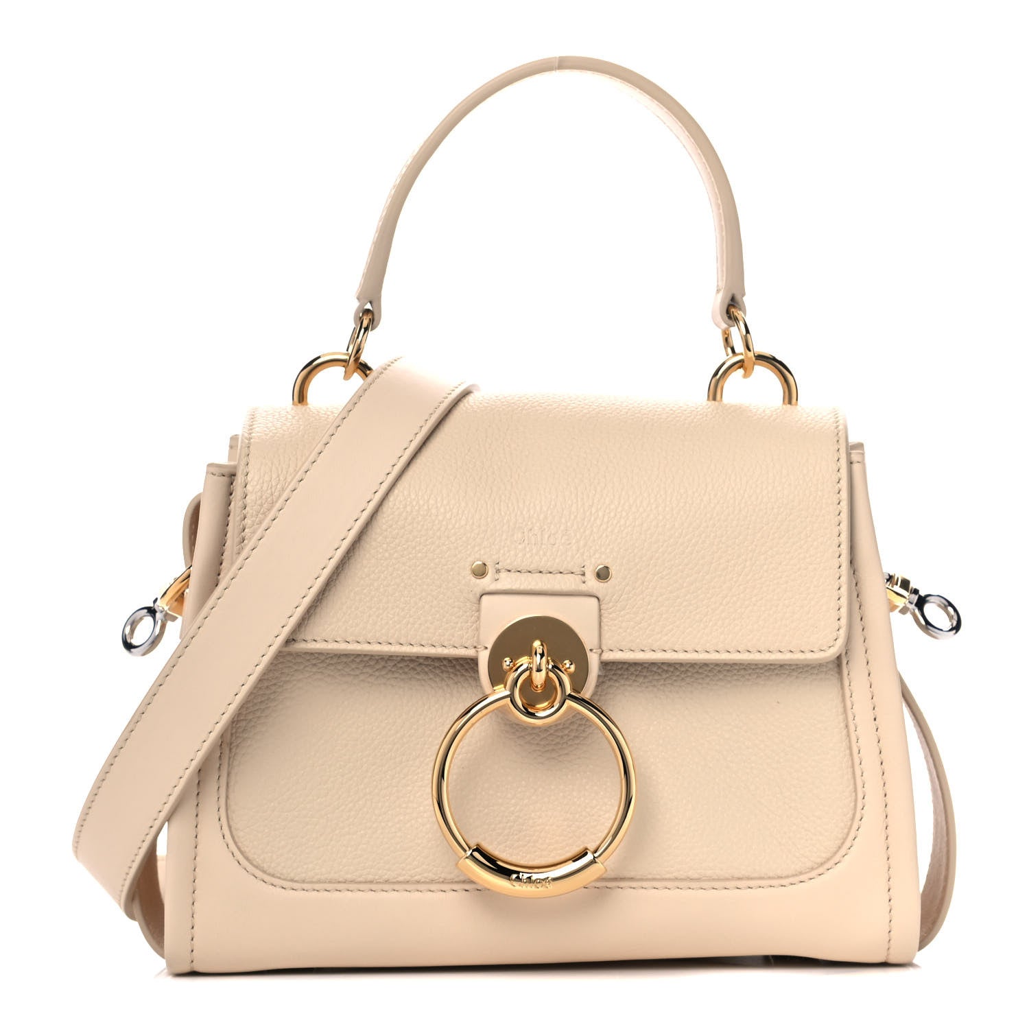 Chloe Calfskin Mini Tess Day Bag Sweet Beige 1 of 16