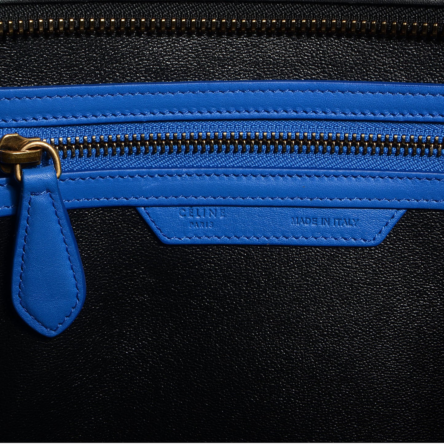 Smooth Calfskin Mini Tri-Color Luggage Sunflower