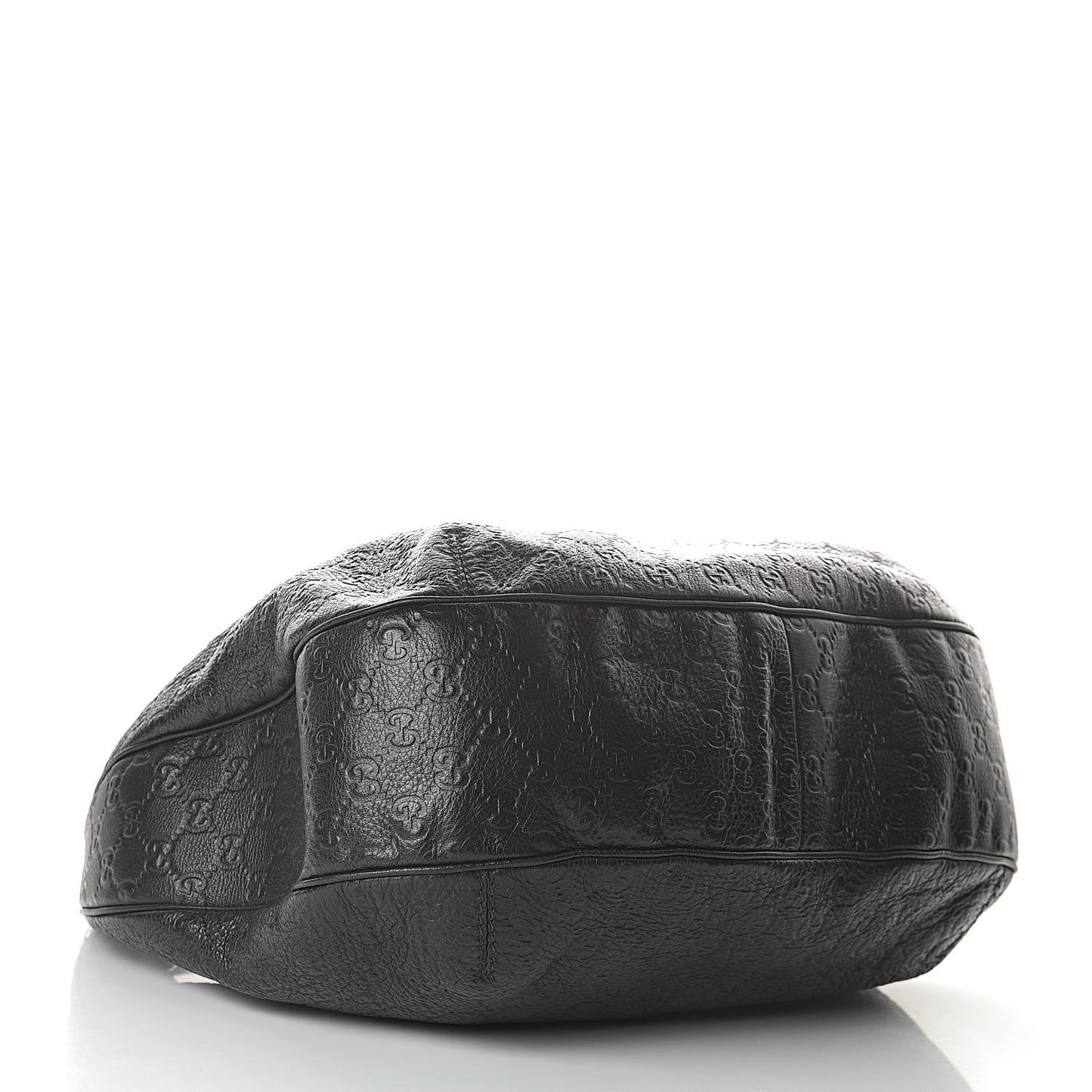 Guccissima Large New Ladies Web Hobo Black