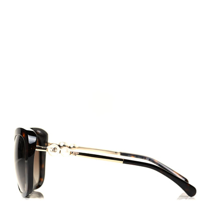 Chanel Cat Eye Pearl Sunglasses 5340-H Tortoise 3 of 5