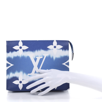 Louis Vuitton Monogram Escale Toiletry Pouch 26 Blue 2 of 10