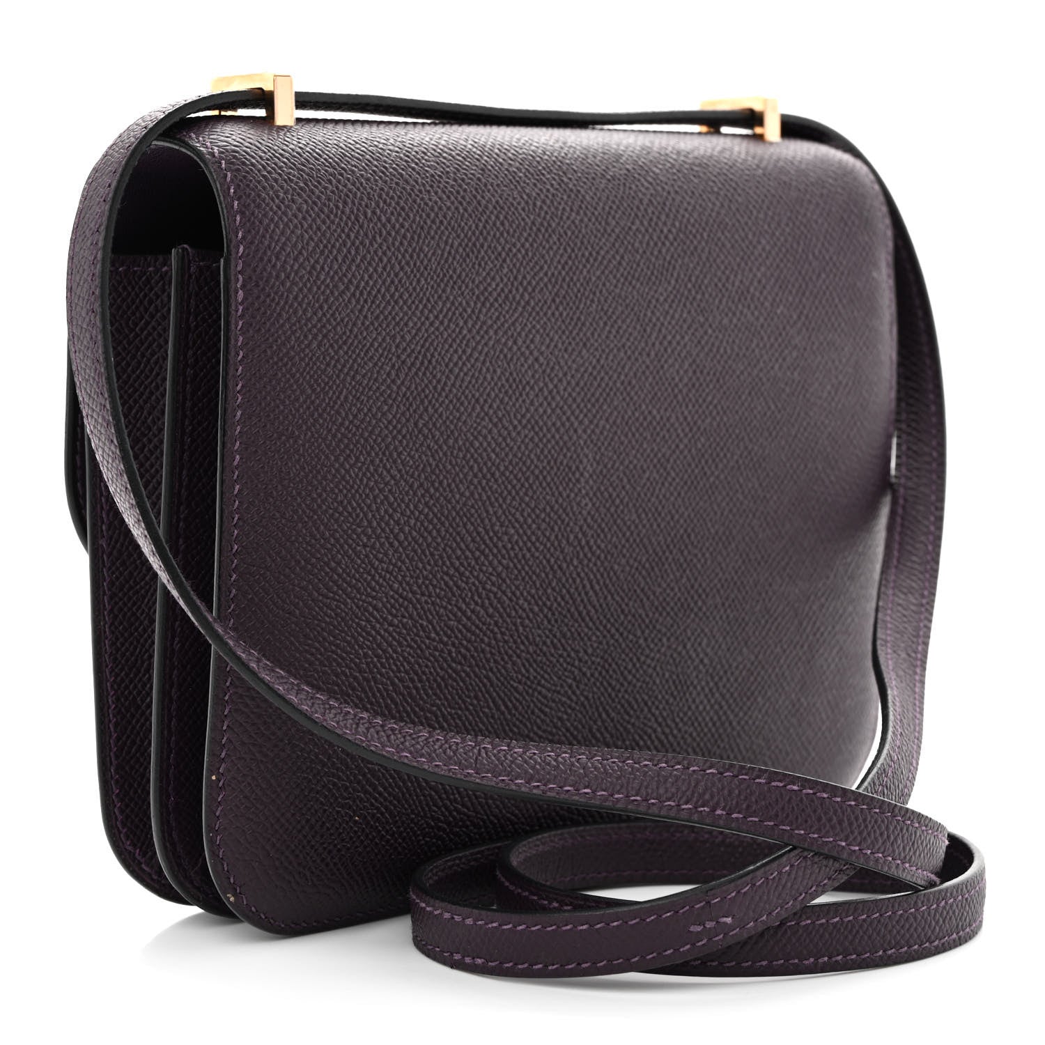 Hermes Evercolor Constance 18 Raisin 3 of 11