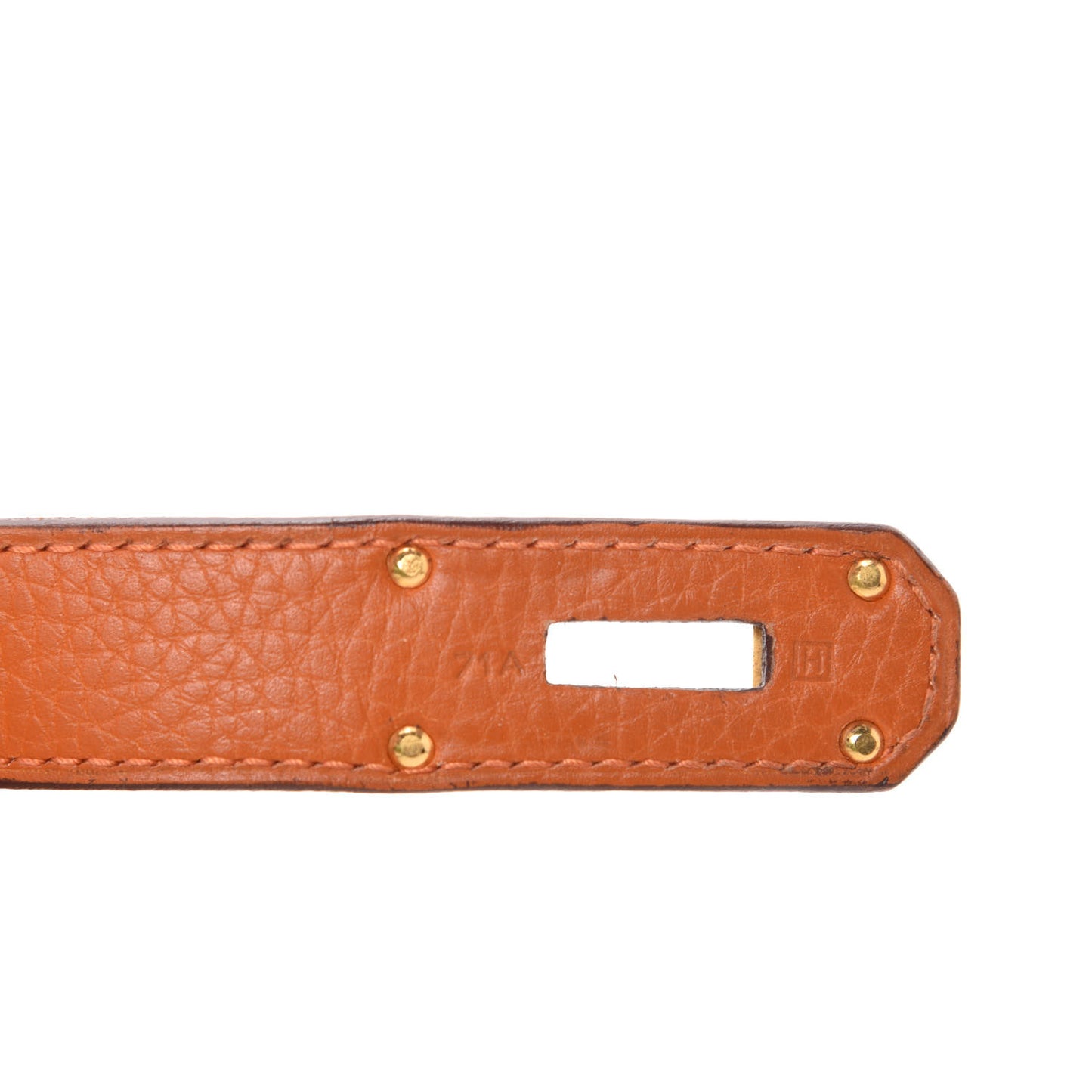 Taurillon Clemence JPG Birkin 42 Orange