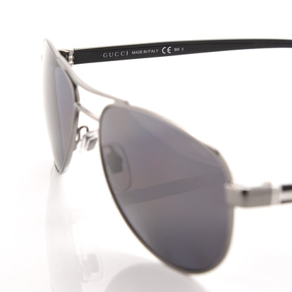 Gucci Aviator GG 2236/S Sunglasses Black 6 of 8