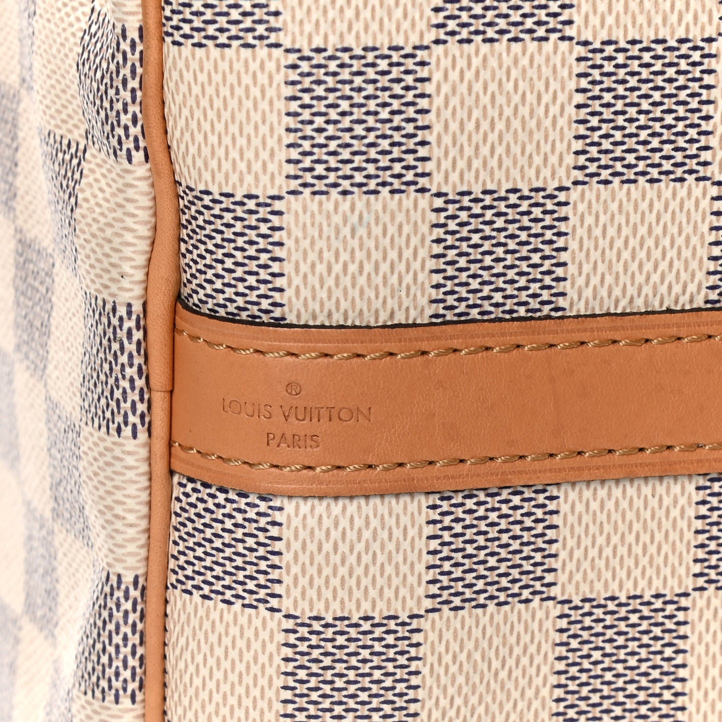 Damier Azur Braided Speedy Bandouliere 30 Blue