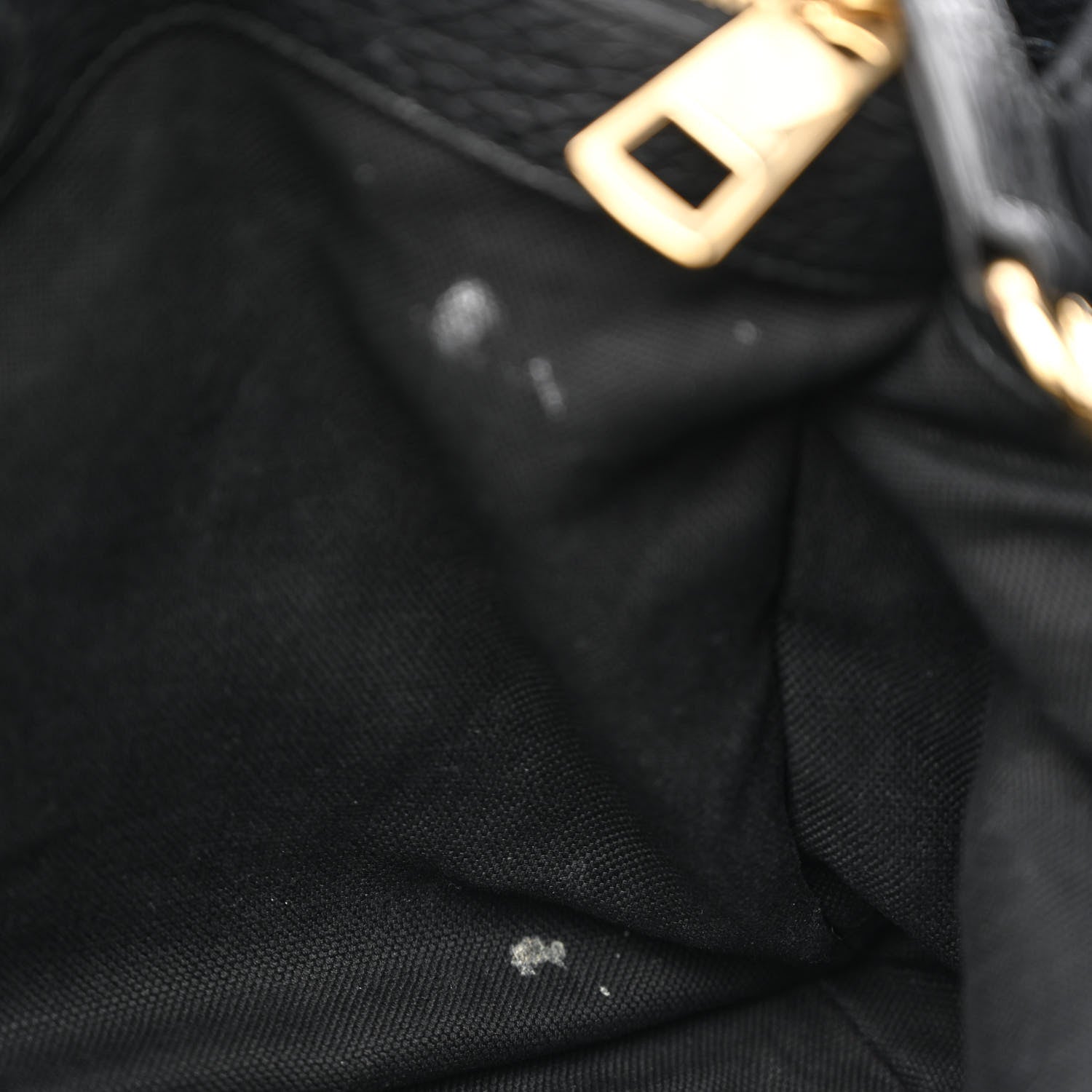 Gucci Pebbled Calfskin Medium Bamboo Shopper Tote Black 12 of 20