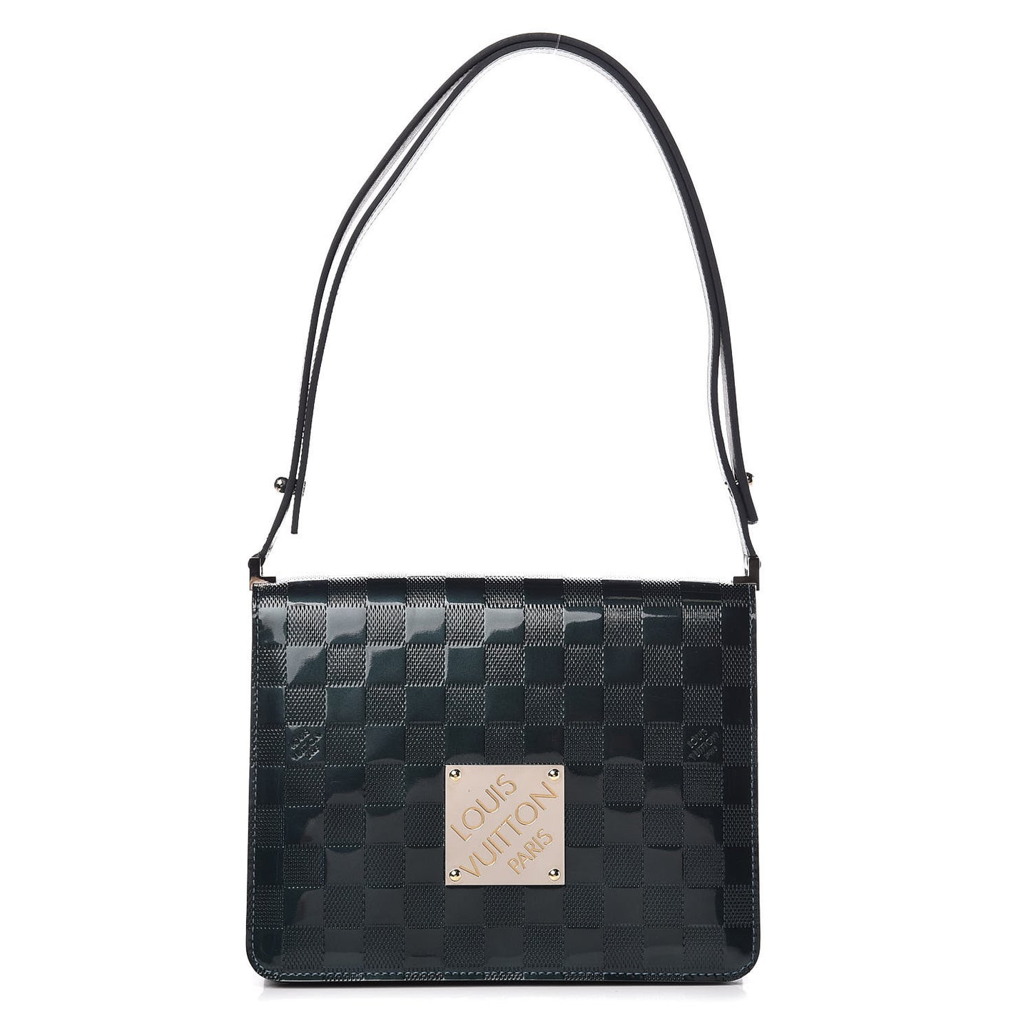 Damier Vernis Cabaret Bag Blue