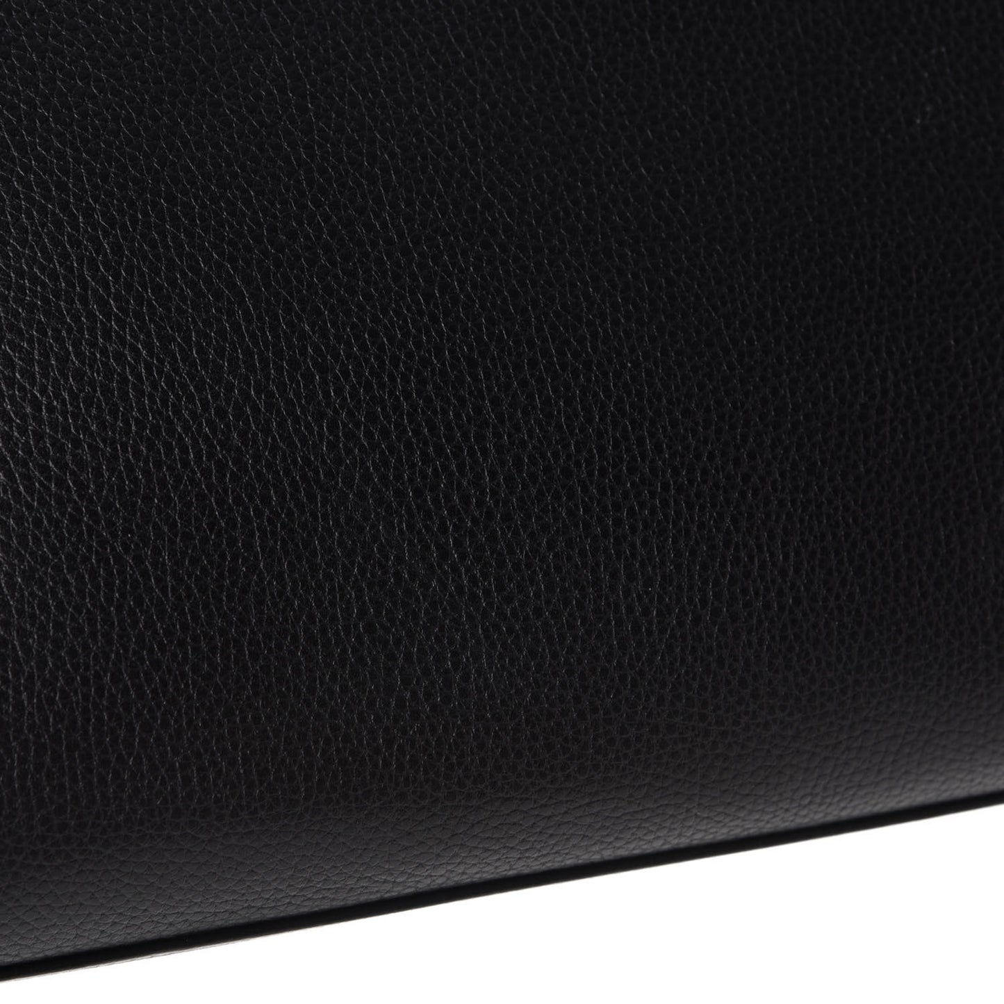 Grained Calfskin Large Neo Executive Cosmetic Case Black