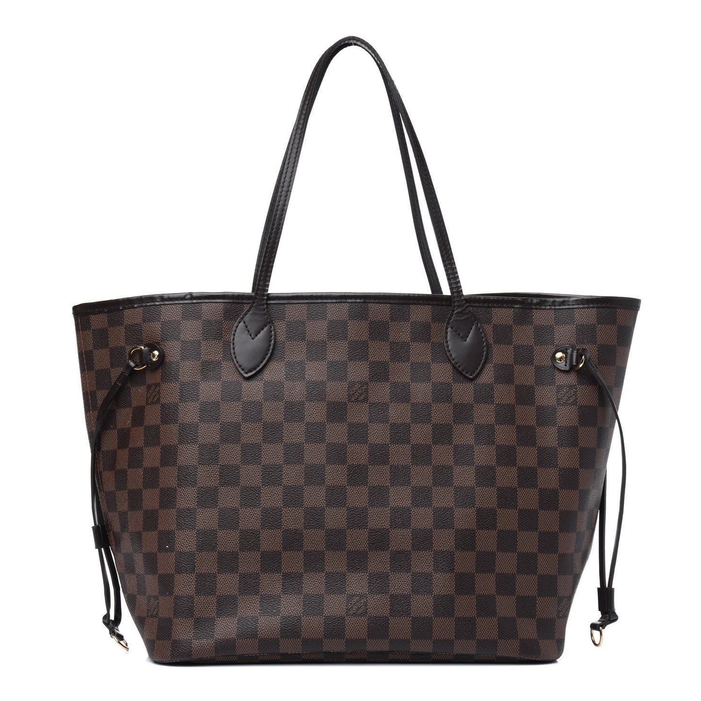 Damier Ebene Neo Neverfull MM Rose Ballerine
