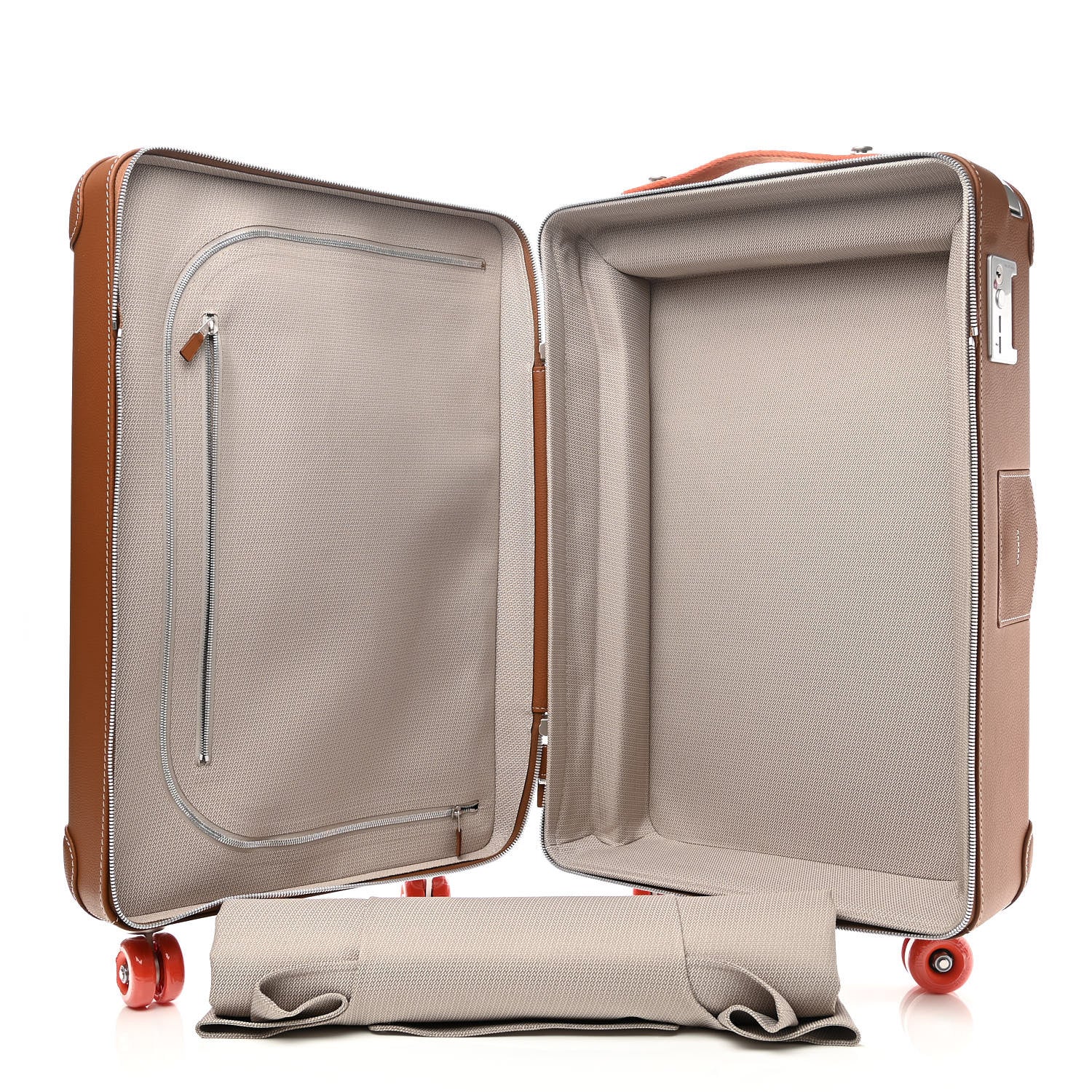 Hermes Canvas Taurillon Regate RMS Rolling Trolley Luggage Multicolor 4 of 10