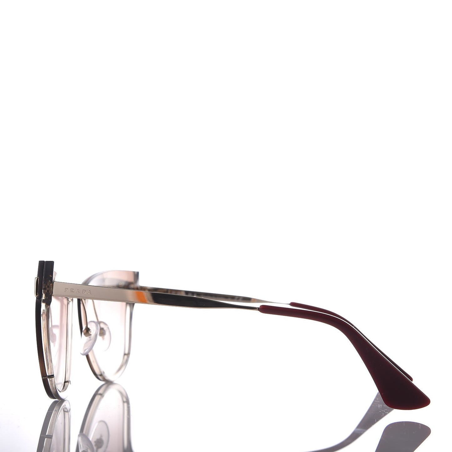 Cinema Evolution 65mm Sunglasses SPR 12U Beige Gradient Mirror