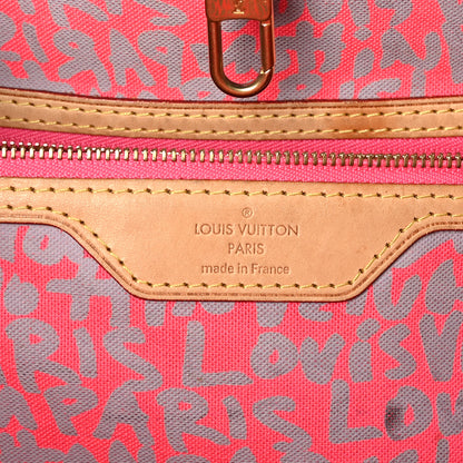 Louis Vuitton Monogram Graffiti Neverfull GM Fuchsia 6 of 10