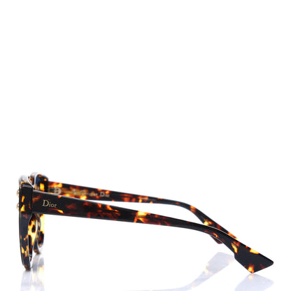 Christian Dior Acetate DiorAddict 3 Sunglasses Havana Spotted 3 of 4