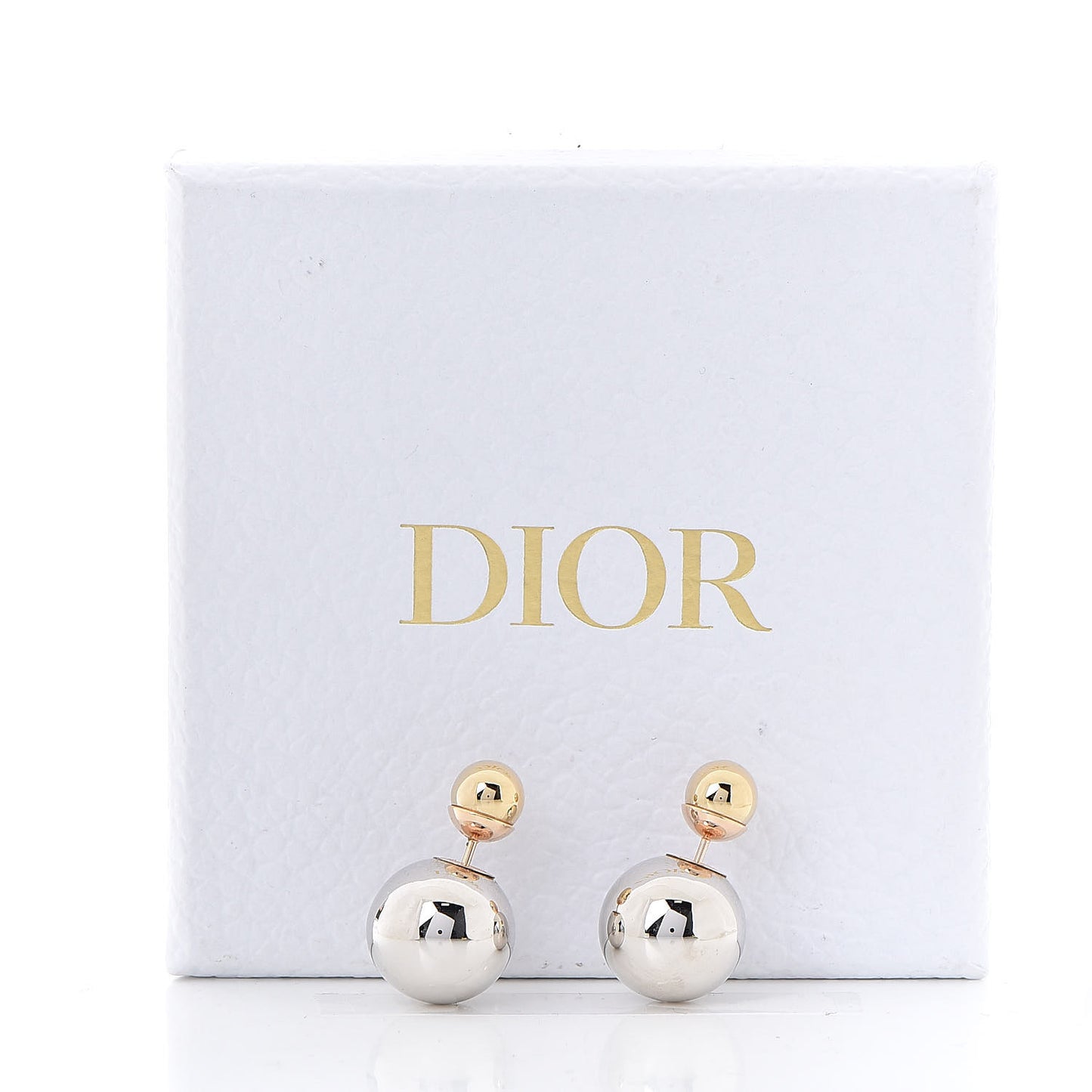 Mise En Dior Tribal Earrings Gold Silver