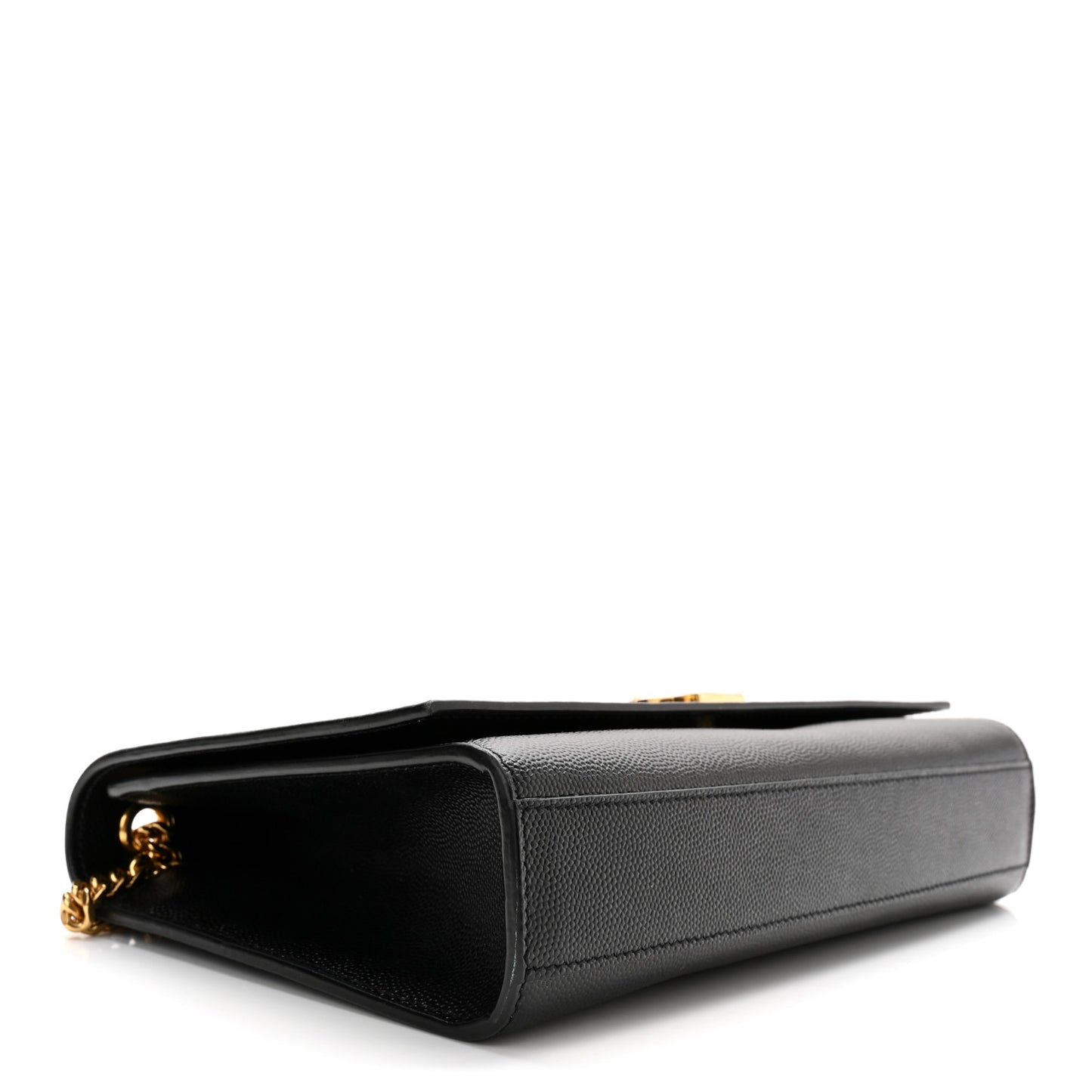 Grain De Poudre Medium Classic Monogram Kate Satchel Black