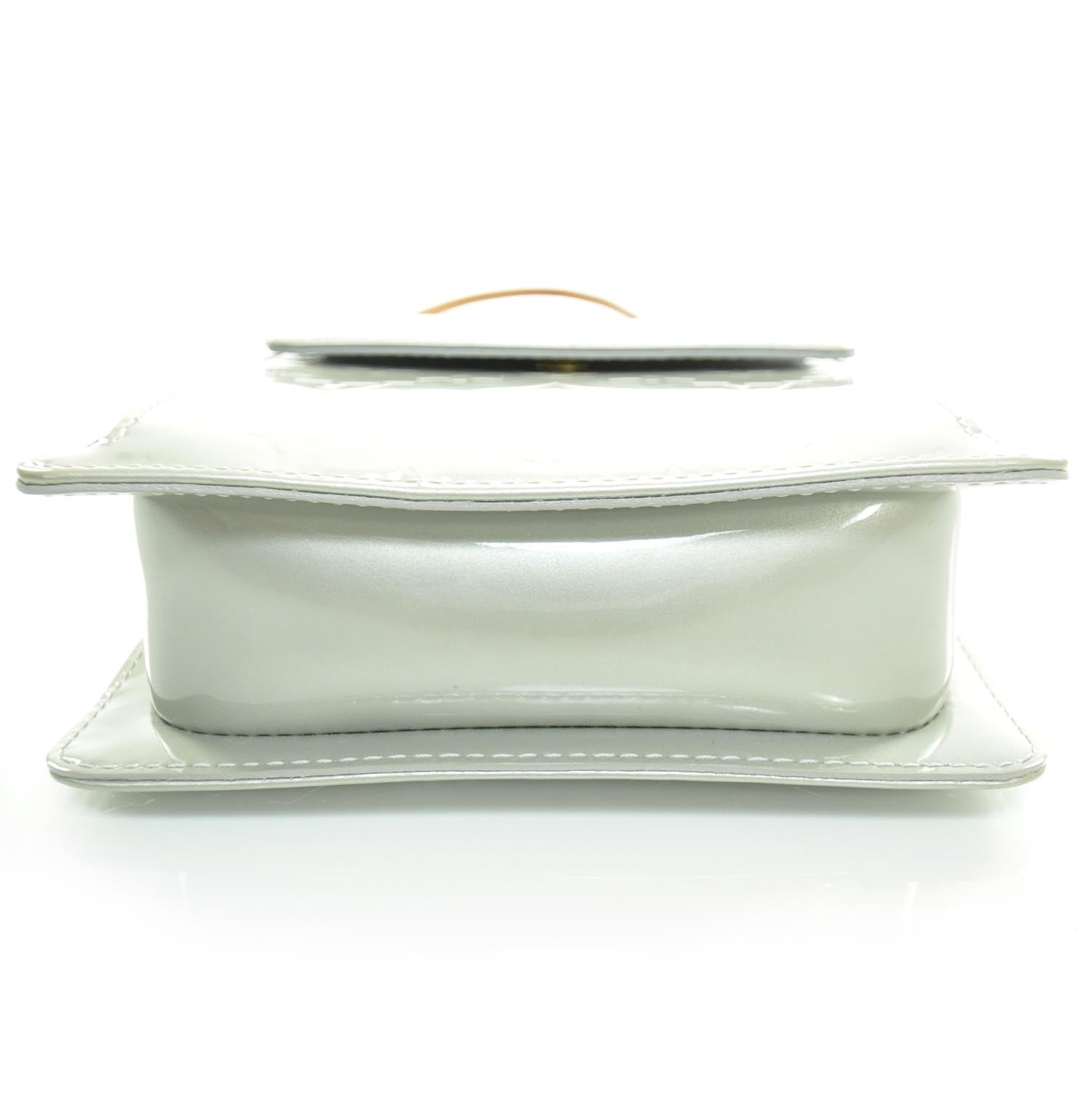 Louis Vuitton Vernis Mott Silver 4 of 9