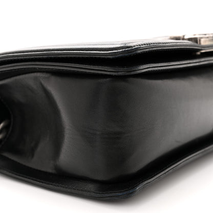 Chanel Lambskin Quilted Medium Boy Flap Black 9 of 12