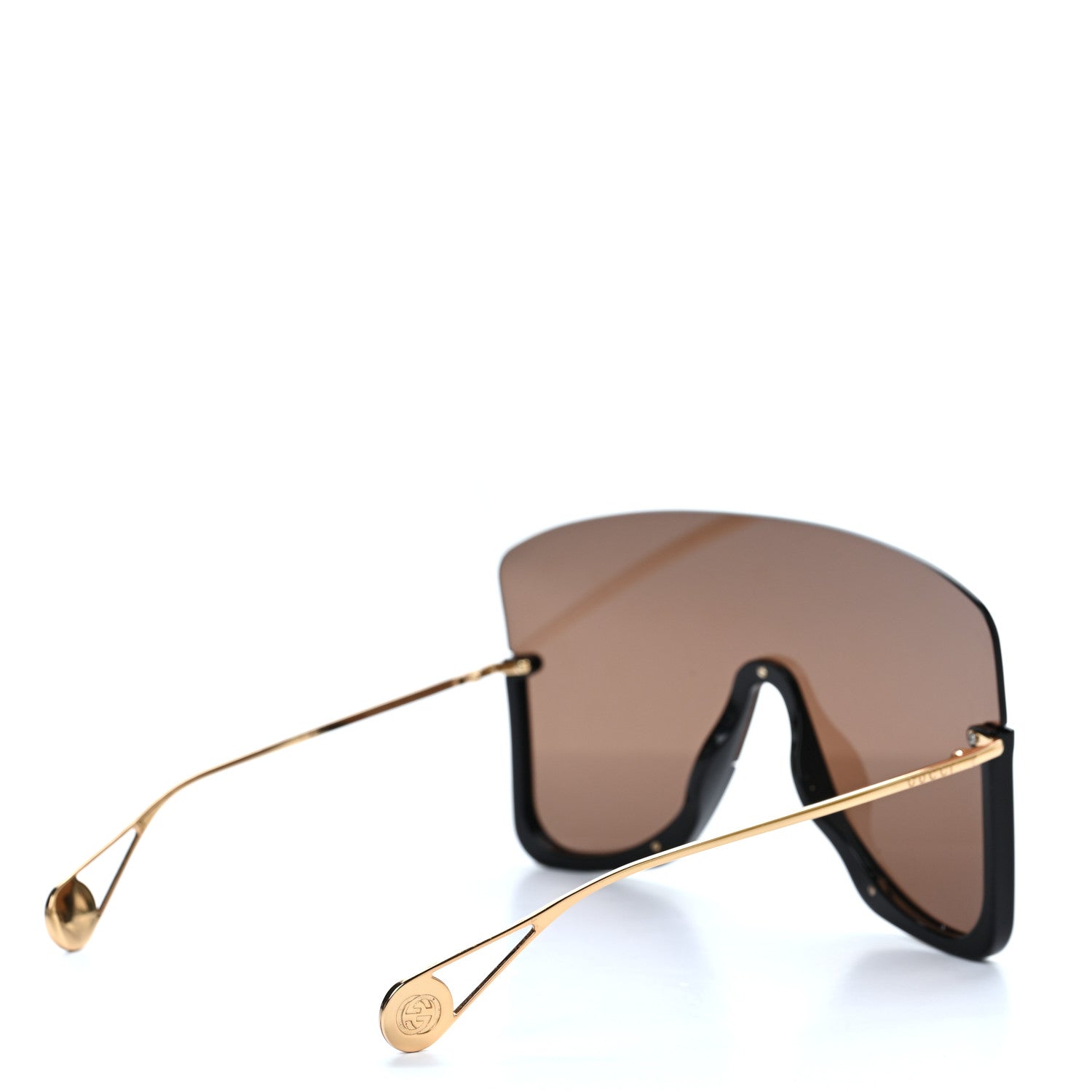 Gucci Oversized Aviator Sunglasses GG0540S Black 4 of 8