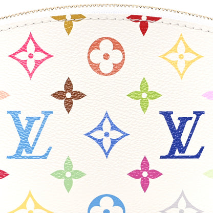 Louis Vuitton LV x TM Monogram Multicolor Cosmetic Pouch PM White 7 of 8