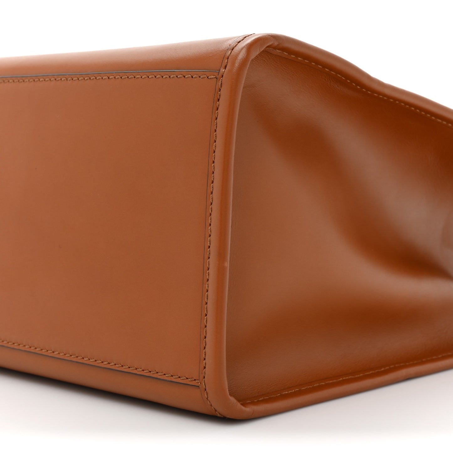 Vitello King Plexiglass Medium Fendi Sunshine Shopper Tote Cuoio