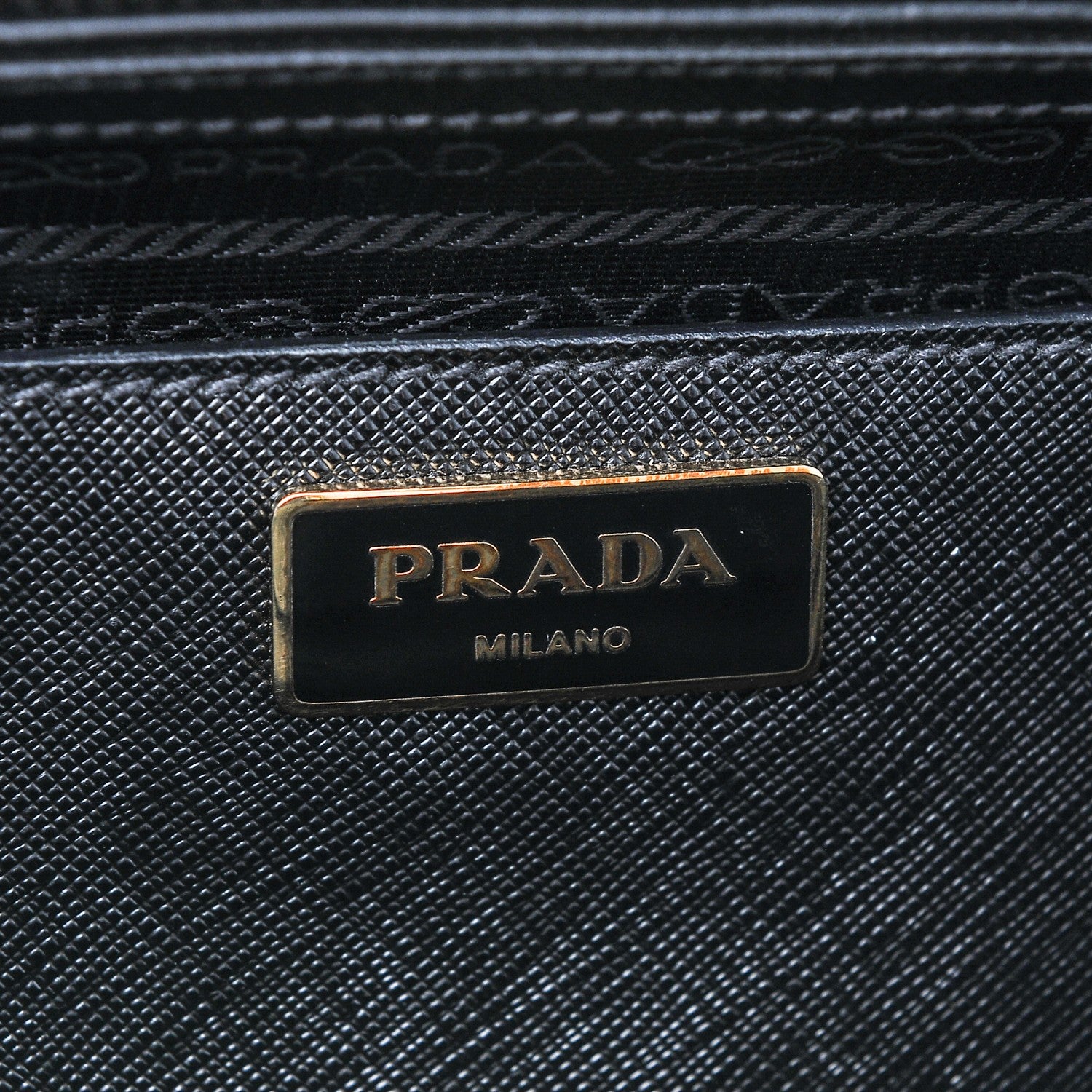 Prada Saffiano Large Galleria Double Zip Tote Black 6 of 7
